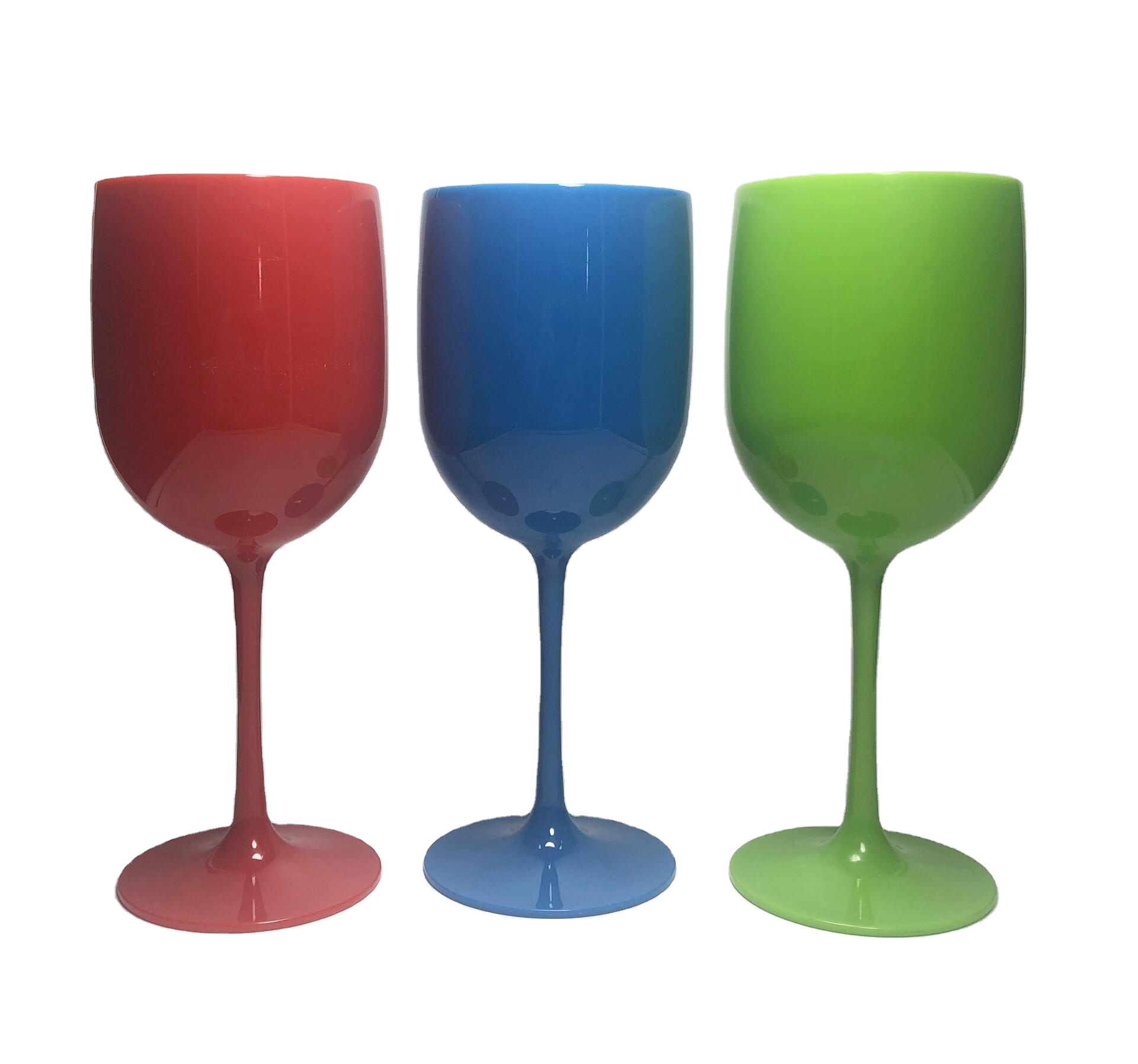 new plastic wine glass